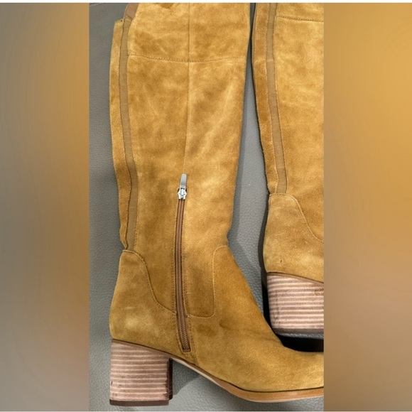 🔥 Marc Fisher Escape Over The Knee block heel Boots Size 6M - Picture 3 of 5